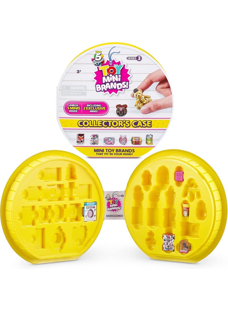 ZURU Mini Brands Collector's Case Series 3 - 30 Mini Brand Collectibles with 5 Mystery Minis